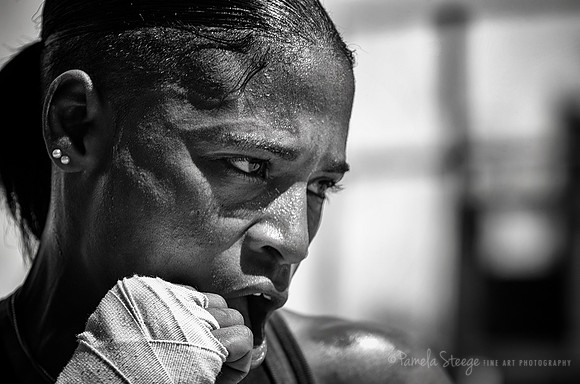 the Lady is a Boxer